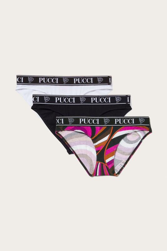 PUCCI 3 Pack Briefs | Women Underwear