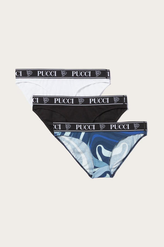PUCCI 3 Pack Briefs | Women Underwear
