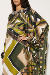 PUCCI Beaded Vivara-Print Kaftan | Women Kaftans