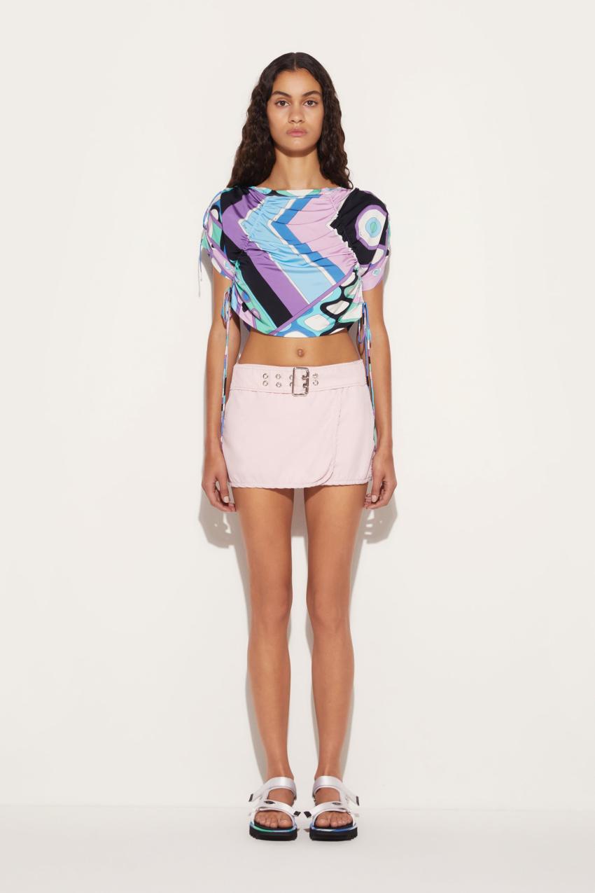 PUCCI Belted Mini Skirt | Women Skirts