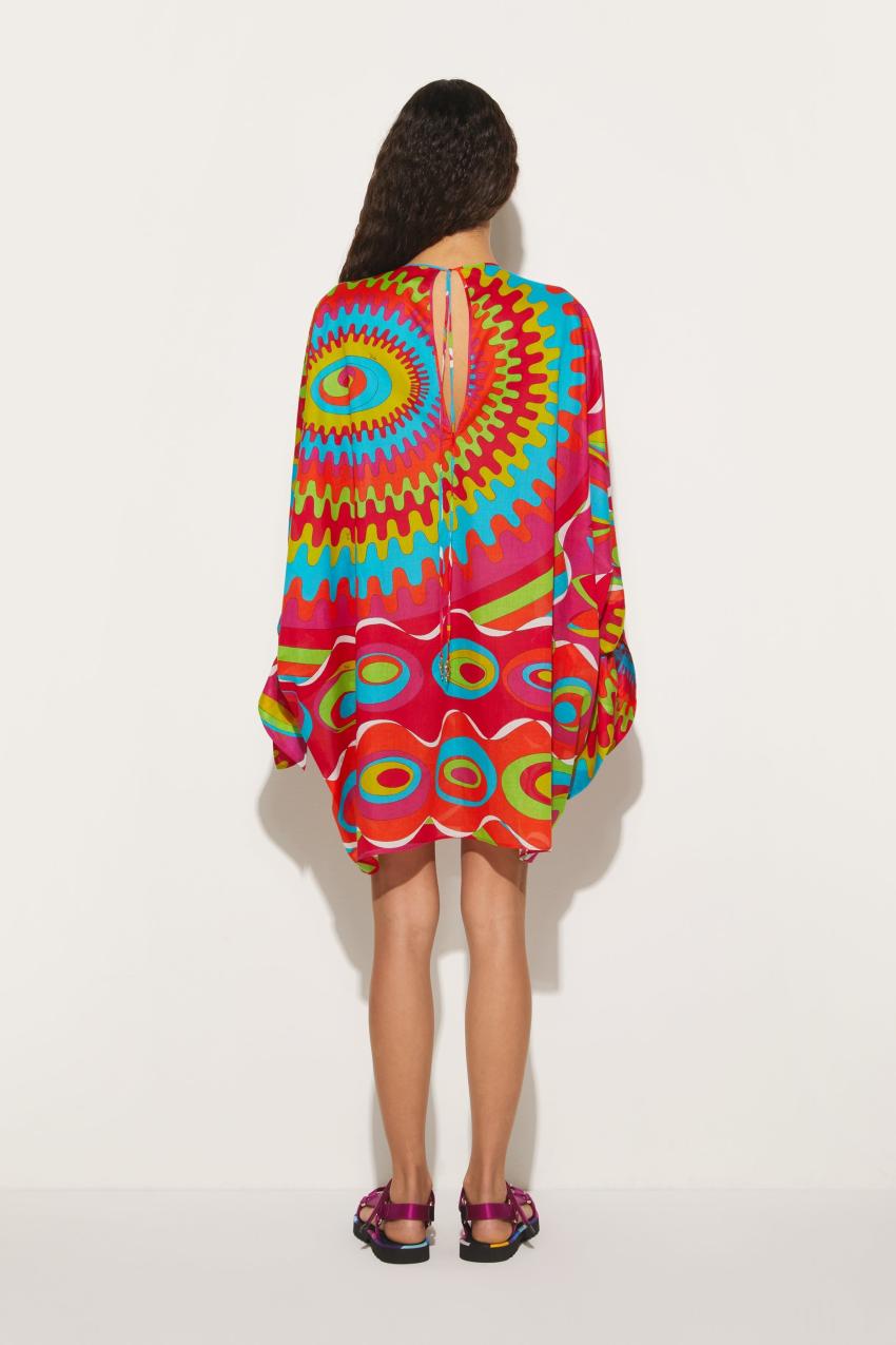 PUCCI Bersaglio-Print Cotton Kaftan | Women Kaftans
