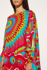 PUCCI Bersaglio-Print Cotton Kaftan | Women Kaftans