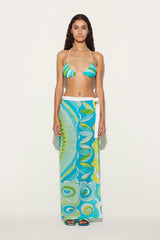 PUCCI Bersaglio-Print Cotton Long Skirt | Women Sarong