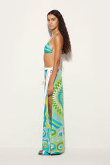 PUCCI Bersaglio-Print Cotton Long Skirt | Women Sarong