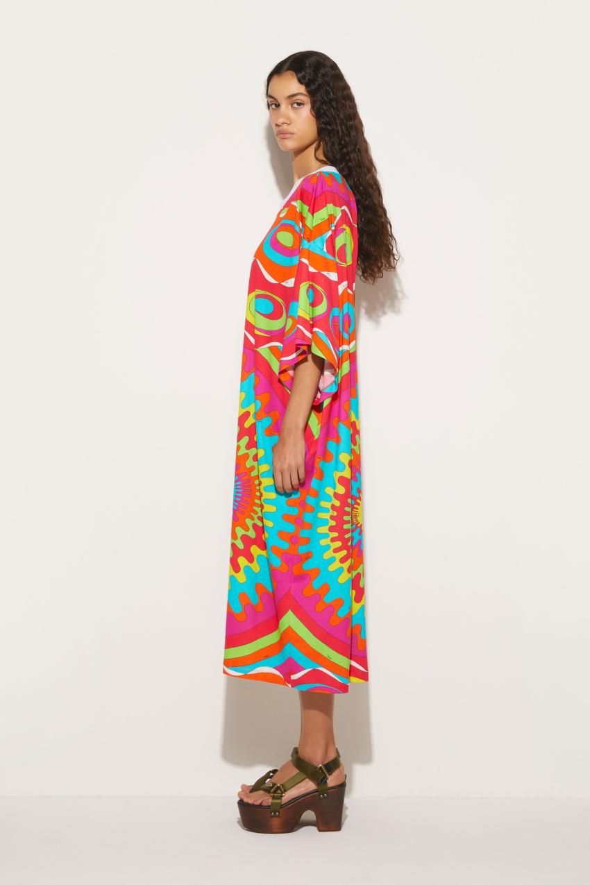 PUCCI Bersaglio-Print Cotton T-Shirt Dress | Women Dresses