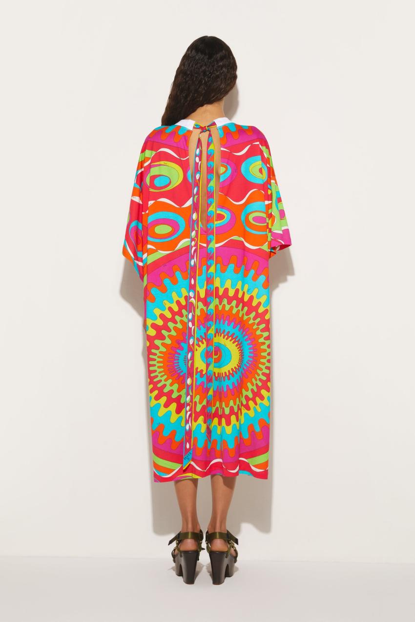 PUCCI Bersaglio-Print Cotton T-Shirt Dress | Women Dresses