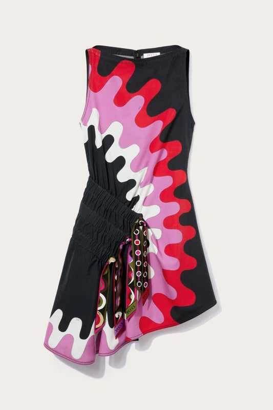 PUCCI Bersaglio-Print Ruched Dress | Women Dresses