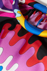 PUCCI Bersaglio-Print Silk-Twill Kaftan | Women Kaftans