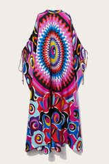 PUCCI Bersaglio-Print Silk-Twill Kaftan | Women Kaftans