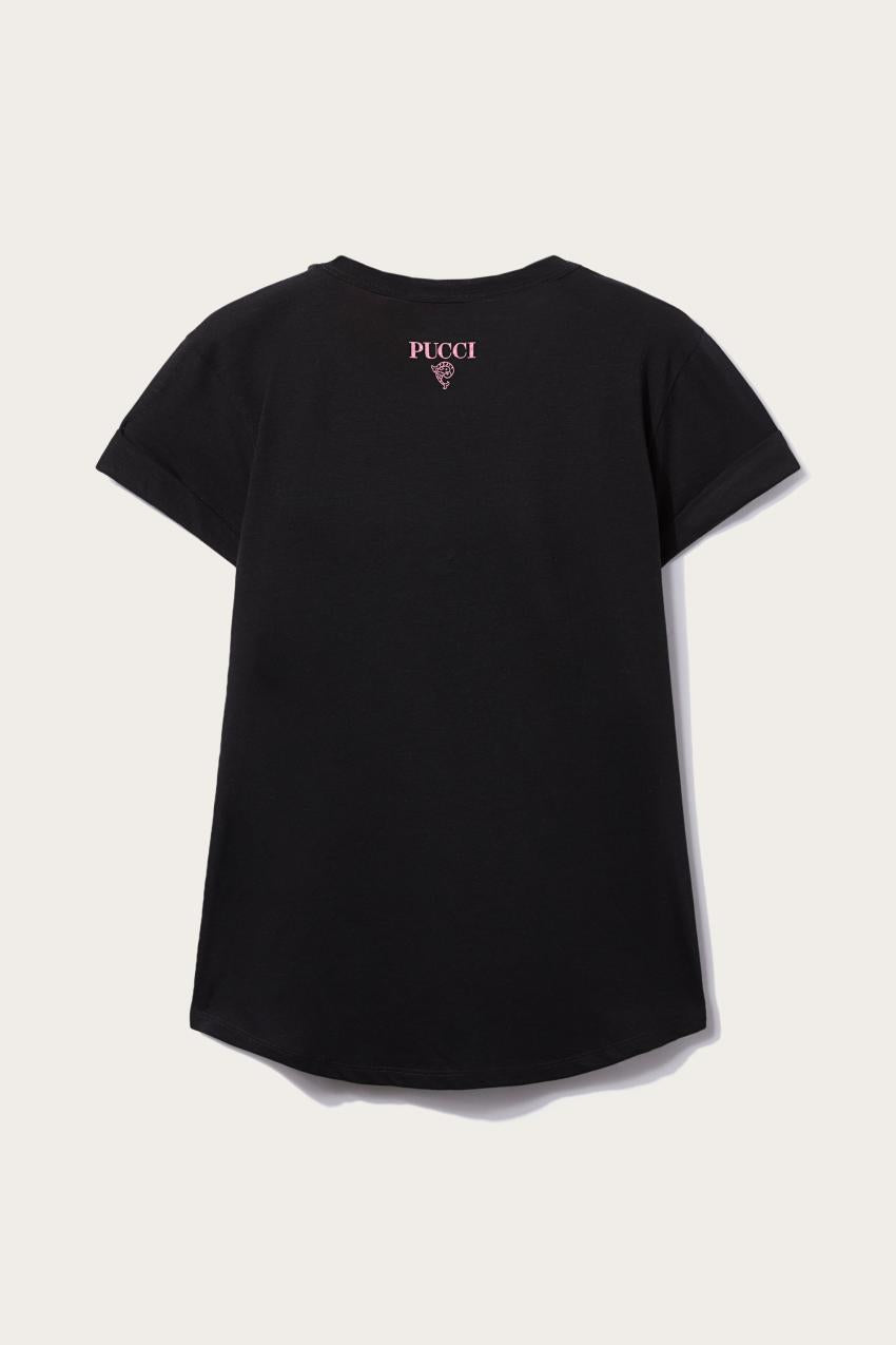 PUCCI Bow-Embellished T-Shirt | Women T-Shirts And Sweatshirts