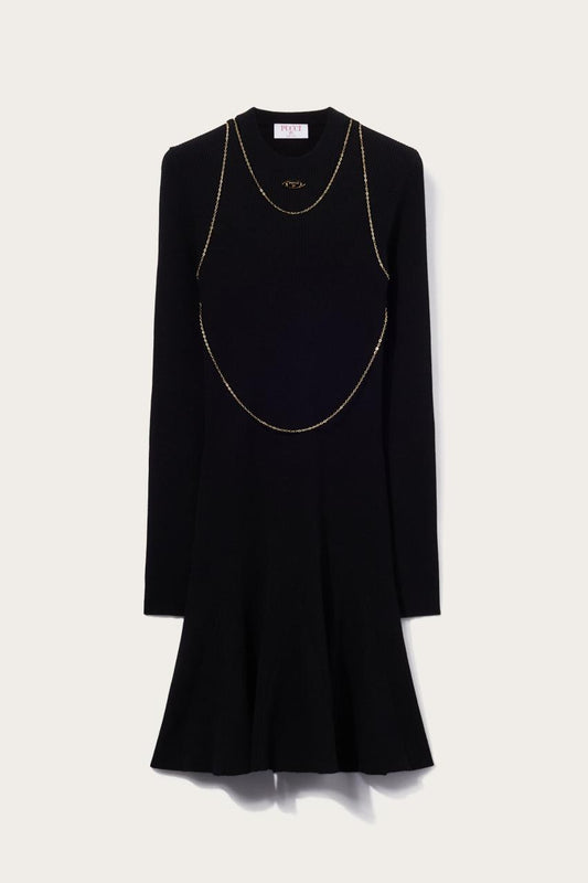PUCCI Chain-Embellished Mini Dress | Women Dresses