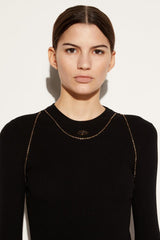 PUCCI Chain-Embellished Mini Dress | Women Knitwear