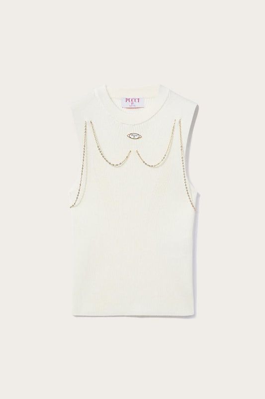 PUCCI Chain-Embellished Sweater | Women Knitwear