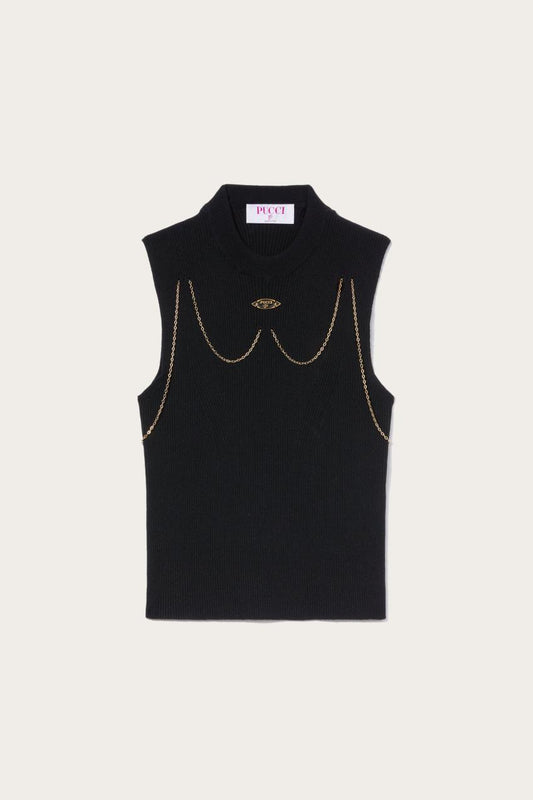 PUCCI Chain-Embellished Sweater | Women Knitwear