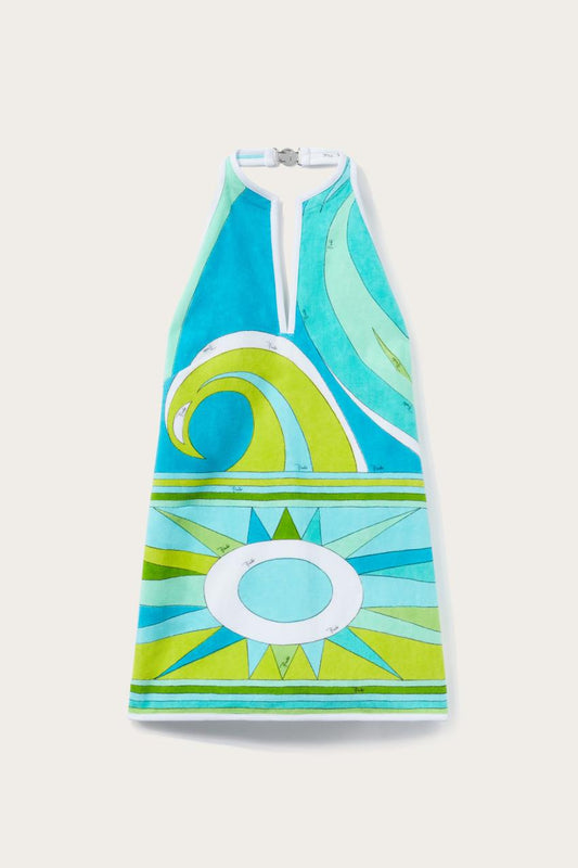 PUCCI Cigni-Print Cotton Dress | Women Dresses