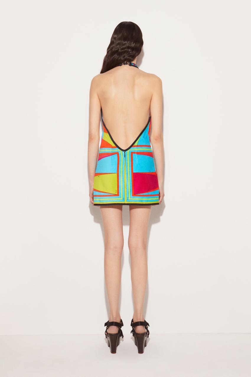 PUCCI Cigni-Print Cotton Dress | Women Dresses