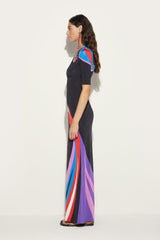 PUCCI Cigni-Print Long Dress | Women Dresses