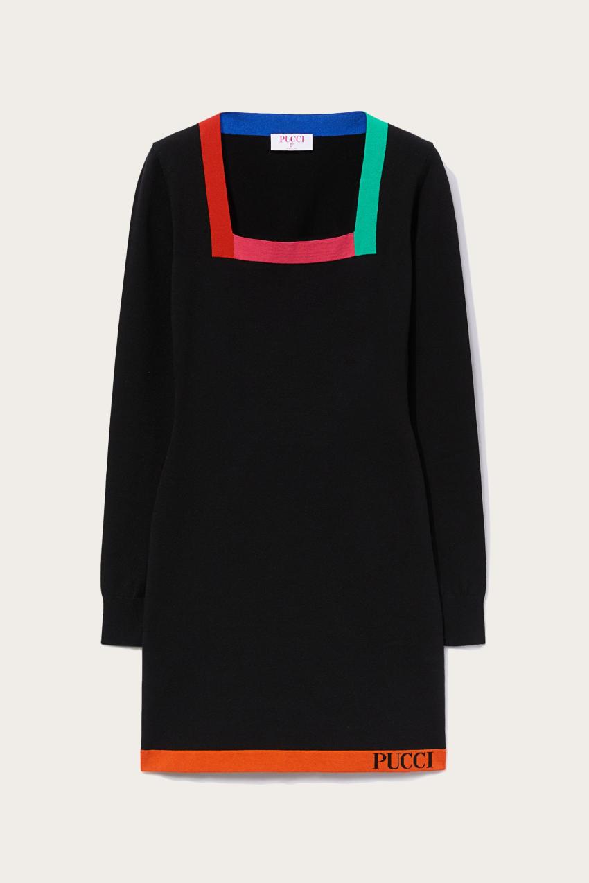 PUCCI Colourblock Mini Dress | Women Dresses