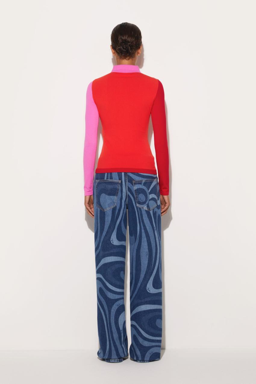 PUCCI Colourblock Sweater | Women Knitwear