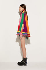 PUCCI Colourblock Wool Cape | Women Knitwear