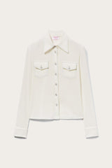 PUCCI Cotton Crepon Shirt | Women Tops And Shirts