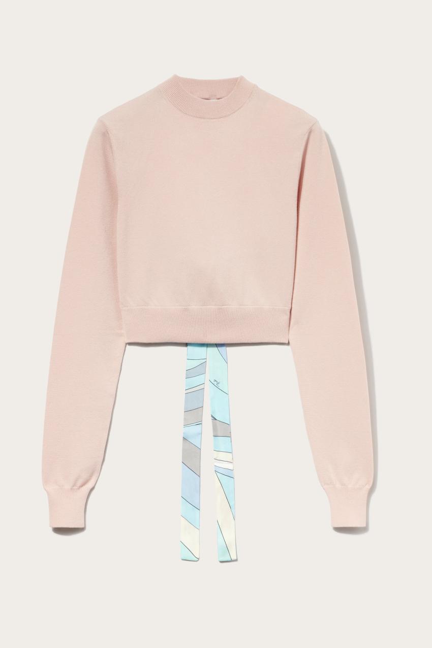 PUCCI Cropped Sweater | Women Knitwear