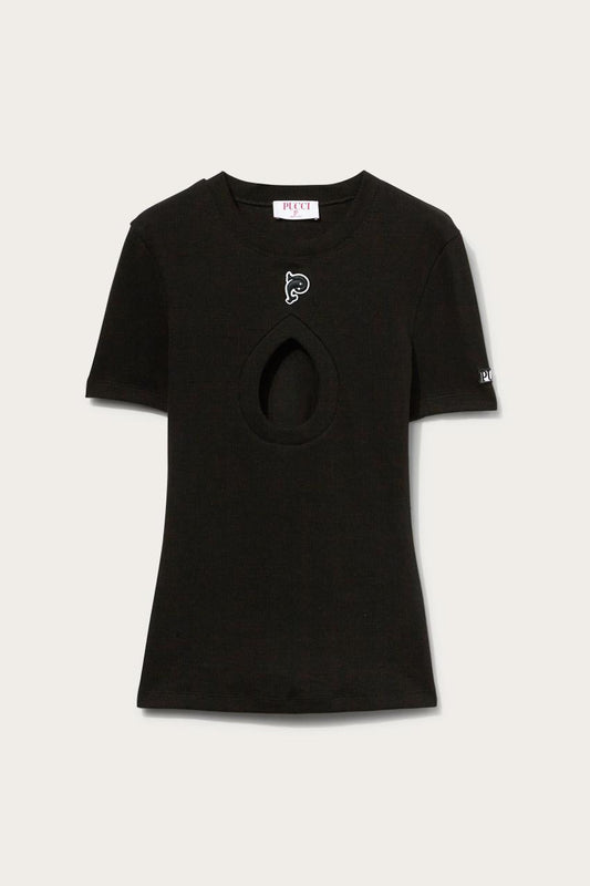 PUCCI Cut-Out T-Shirt | Women T-Shirts And Sweatshirts