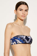 PUCCI Festa-Print Bandeau Bikini Top | Women Bikini