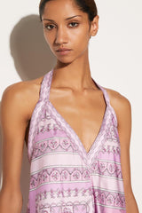 PUCCI Festa-Print Silk-Twill Dress | Women Dresses