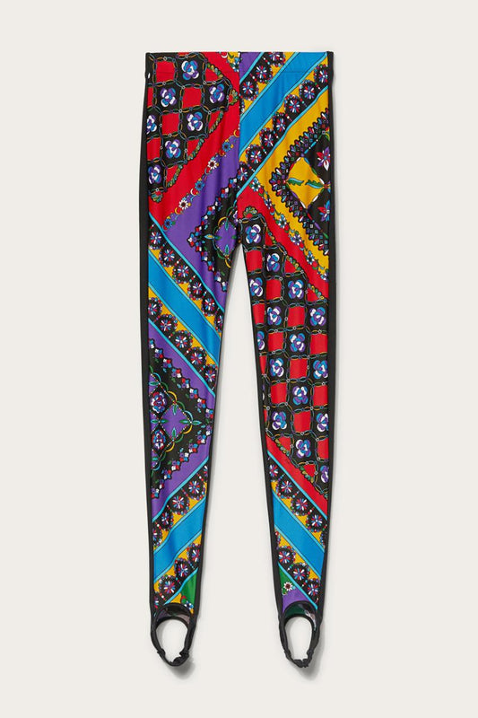 PUCCI Festa-Print Stirrup Leggings | Women Pants And Shorts