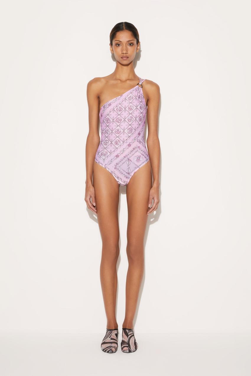PUCCI Festa-Print Swimsuit | Women Swimsuits