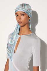 PUCCI Fontane-Print Silk-Twill Scarf | Women Silks