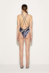 PUCCI Fontane-Print Swimsuit | Women Swimsuits