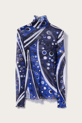 PUCCI Fontane-Print Top | Women Tops And Shirts
