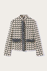 PUCCI Fringed Tweed Jacket | Women Outerwear