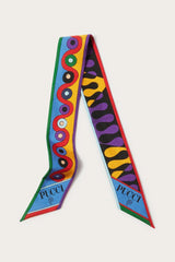 PUCCI Iride And Leocorno-Print Silk-Twill Scarf | Women Silks