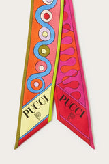 PUCCI Iride And Leocorno-Print Silk-Twill Scarf | Women Silks