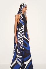 PUCCI Iride And Vivara-Print Silk-Twill Maxi Scarf | Women Silks