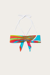 PUCCI Iride-Print Bandeau Bikini Top | Women Bikini