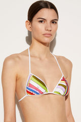 PUCCI Iride-Print Bikini Top | Women Bikini