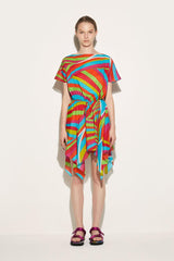 PUCCI Iride-Print Cotton Dress | Women Dresses