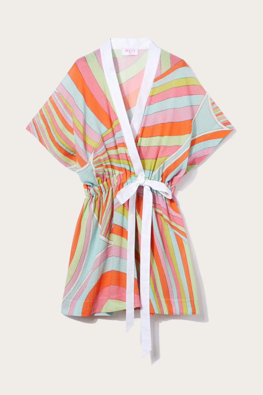 PUCCI Iride-Print Cotton Dress | Women Dresses