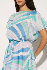 PUCCI Iride-Print Cotton Dress | Women Dresses