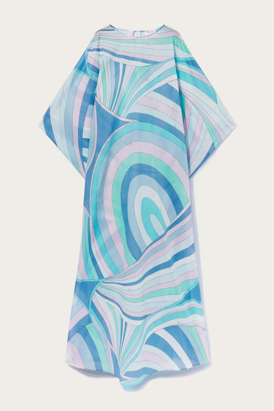 PUCCI Iride-Print Cotton Kaftan | Women Kaftans
