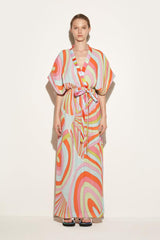 PUCCI Iride-Print Cotton Kaftan | Women Kaftans