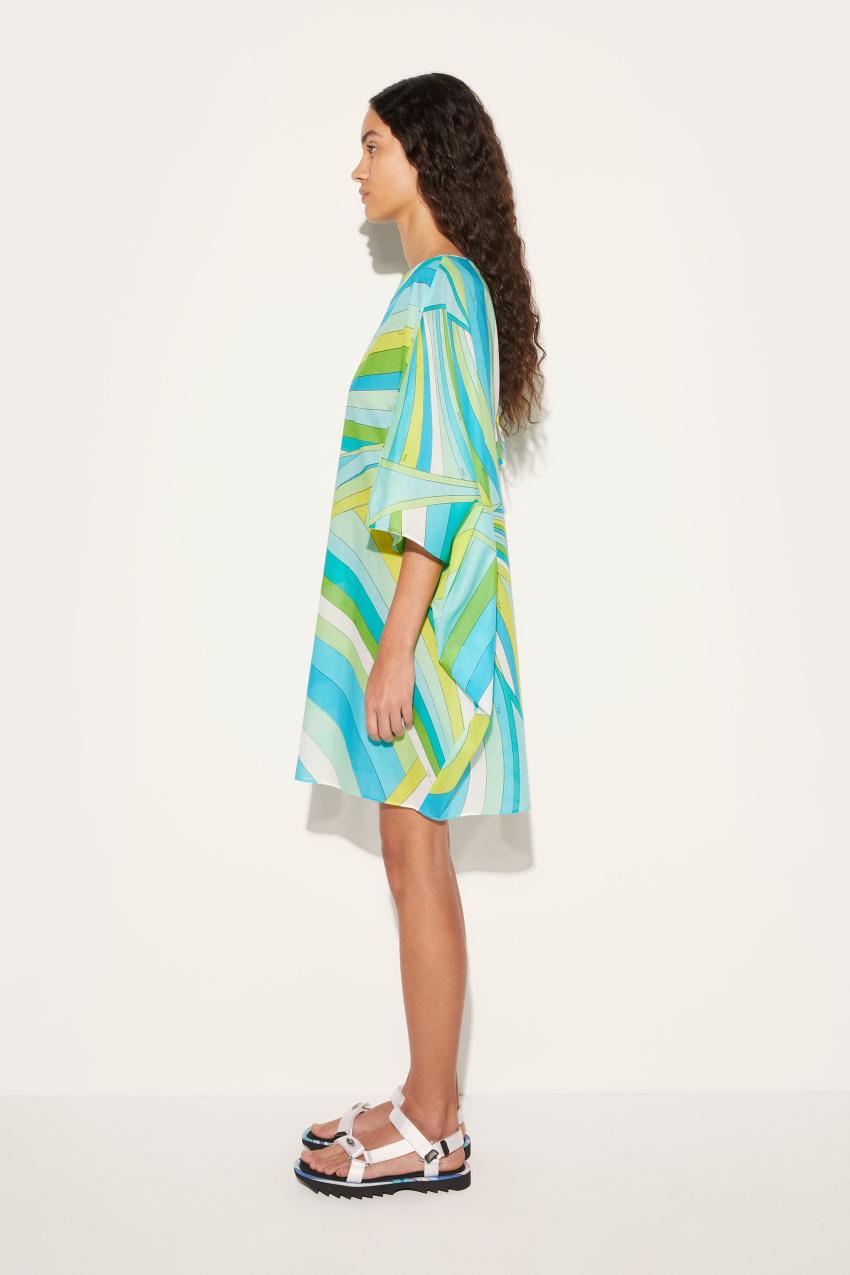 PUCCI Iride-Print Cotton Kaftan | Women Kaftans