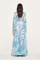 PUCCI Iride-Print Cotton Long Skirt | Women Skirts