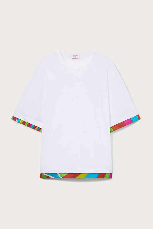 PUCCI Iride-Print Cotton T-Shirt | Men Ready To Wear