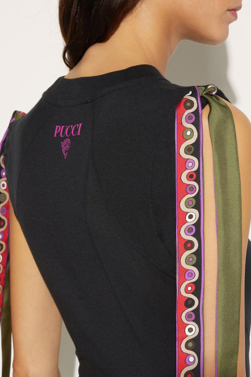 PUCCI Iride-Print Cotton T-shirt | Women T-Shirts And Sweatshirts