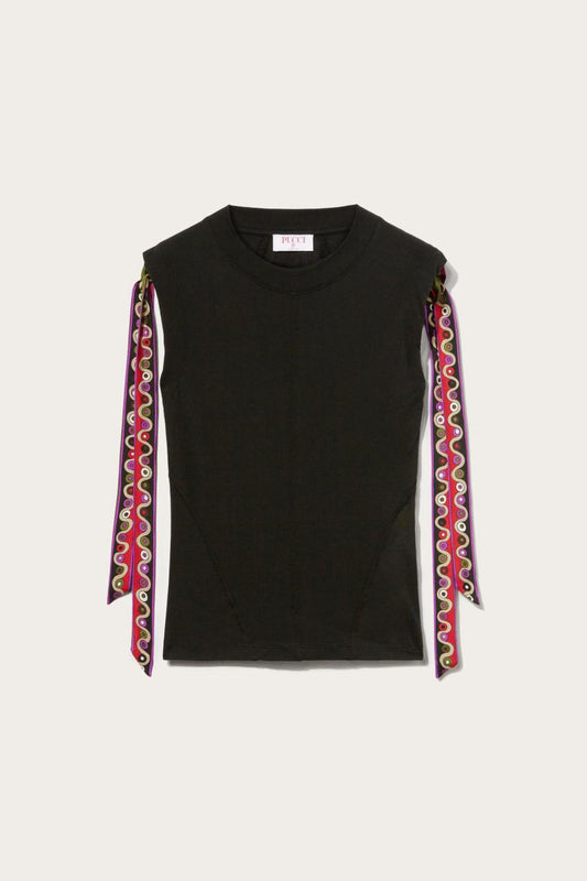 PUCCI Iride-Print Cotton T-shirt | Women T-Shirts And Sweatshirts